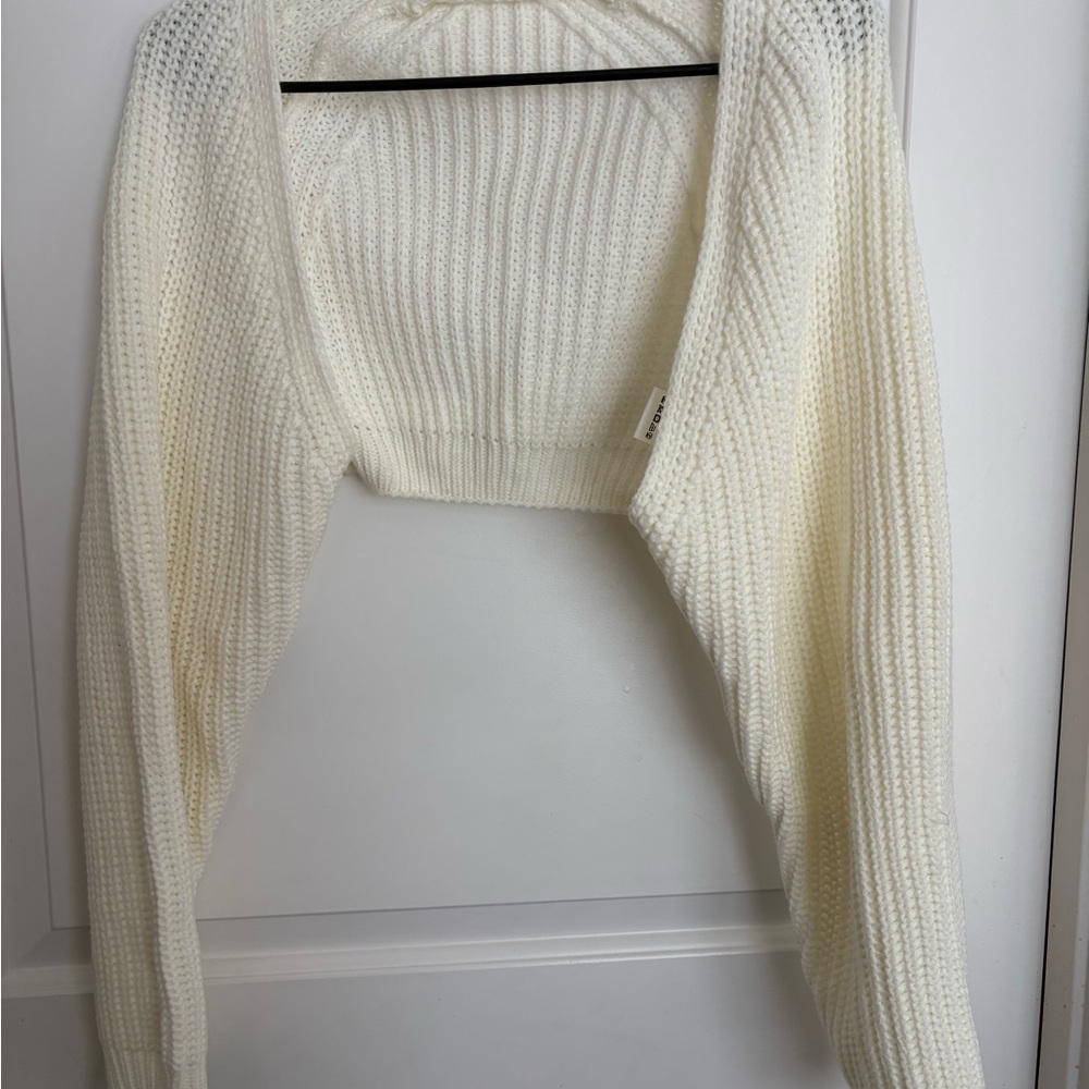 Elegant Cream Women's Sweater